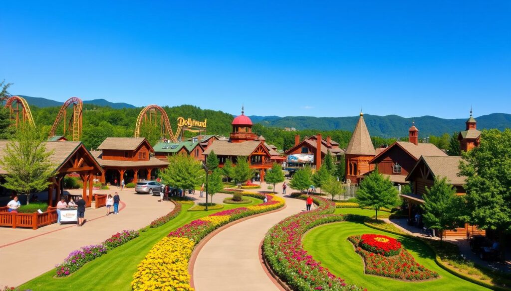 Dollywood Tennessee Freizeitpark