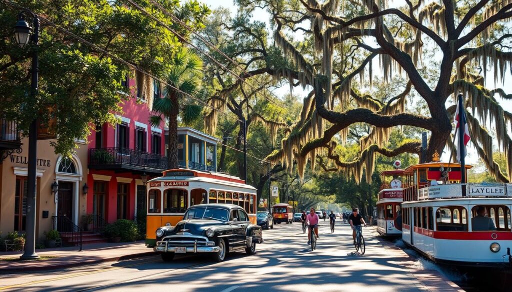 Lafayette Louisiana Transportmöglichkeiten