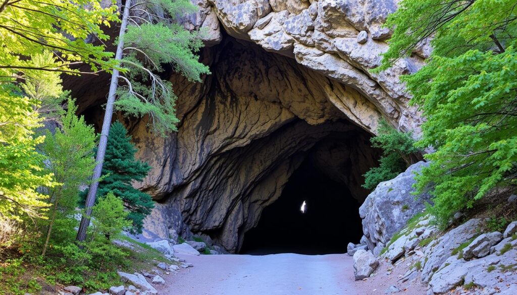 Lewis and Clark Caverns Höhleneingang