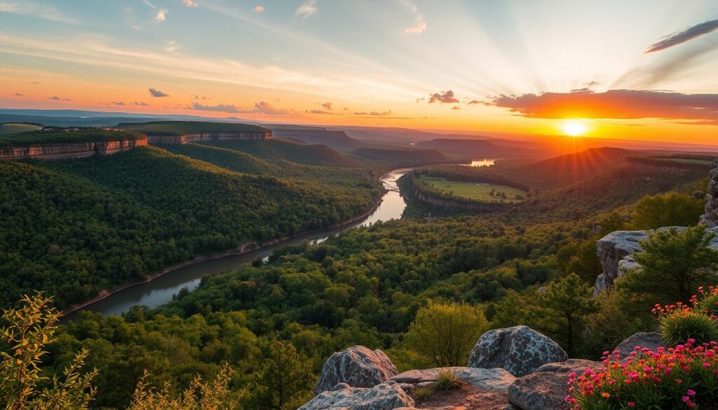 Missouri Naturparks Landschaften