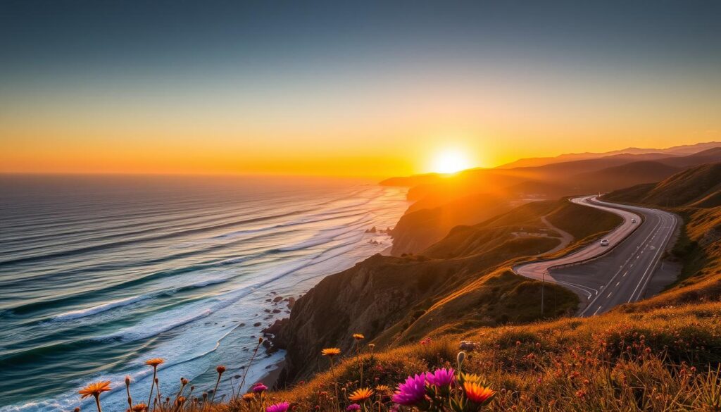 Pacific Coast Highway Landschaft