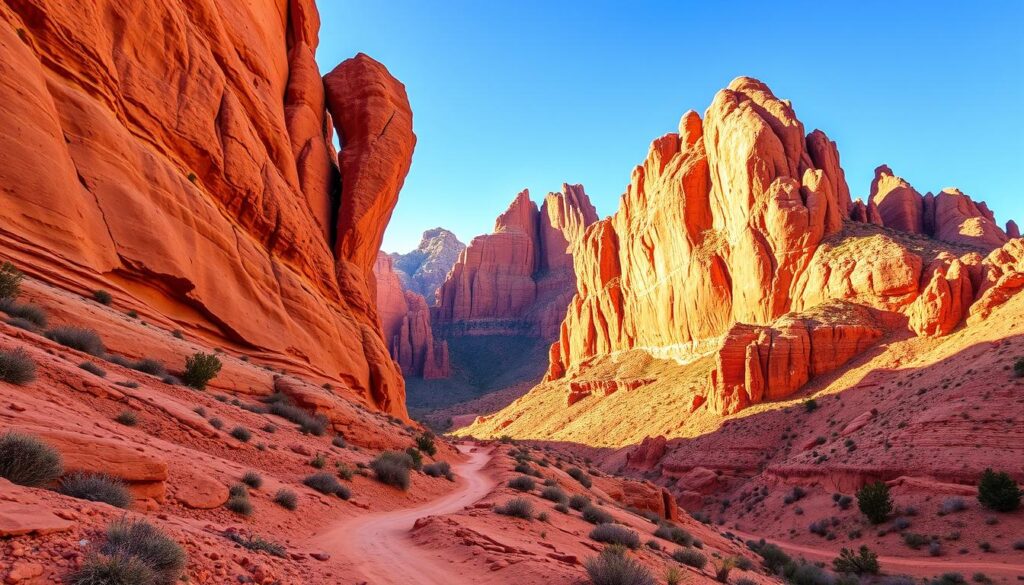 Red Rock Canyon Wüstenlandschaft Nevada