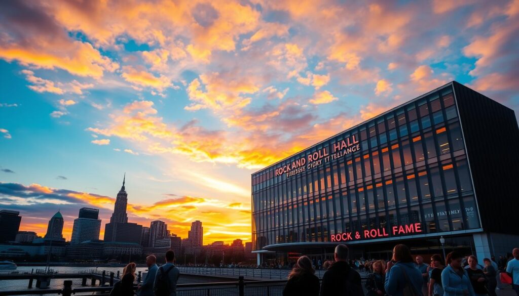 Rock and Roll Hall of Fame in Cleveland