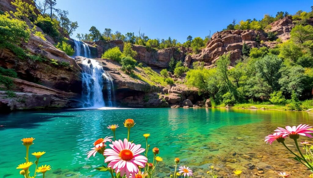 Turner Falls Oklahoma Wasserfall Naturpark