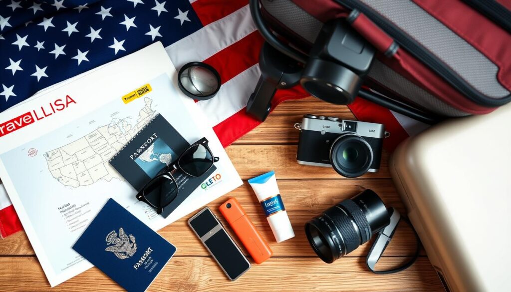 USA Reise Checkliste Essentials