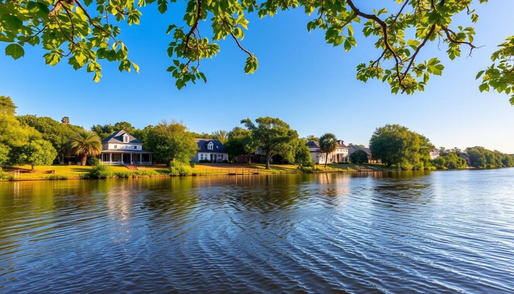 Vermillion River in Lafayette Louisiana