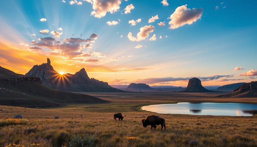 Wichita Mountains Wildlife Refuge Landschaft