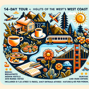 14 Tage USA-Rundreise - Westküste - Höhepunkte des Westens - Natur und Flair Frühstück