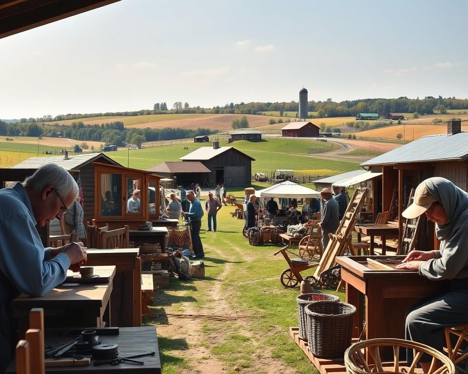 Amische Wirtschaft und Handwerkskunst