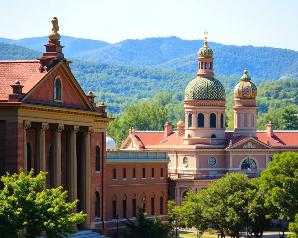 Bathhouse Row historische Bäder
