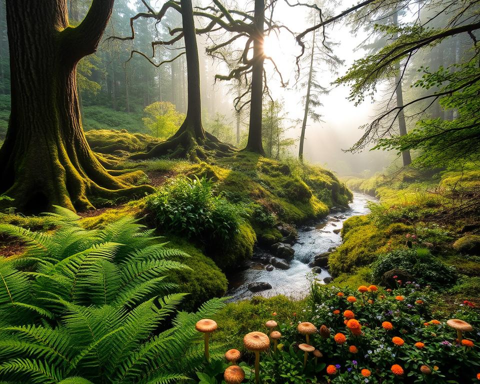 Biodiversität im Hoh Regenwald