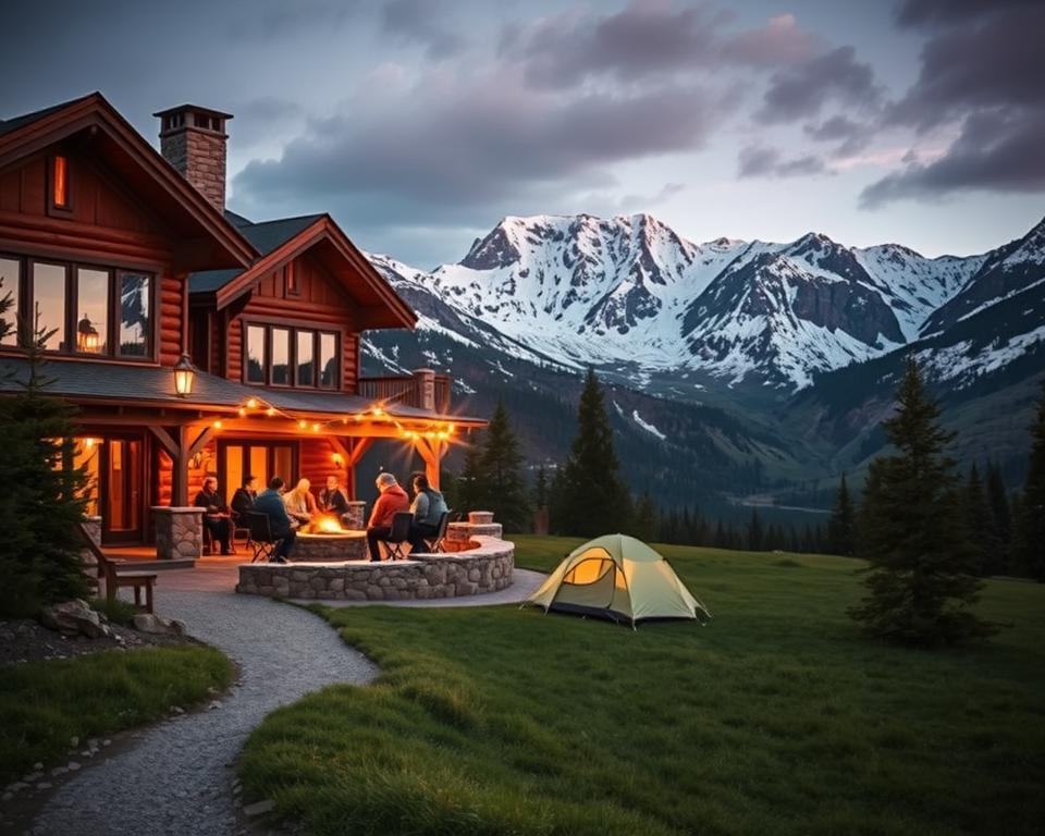 Camping Rocky Mountains Unterkunft