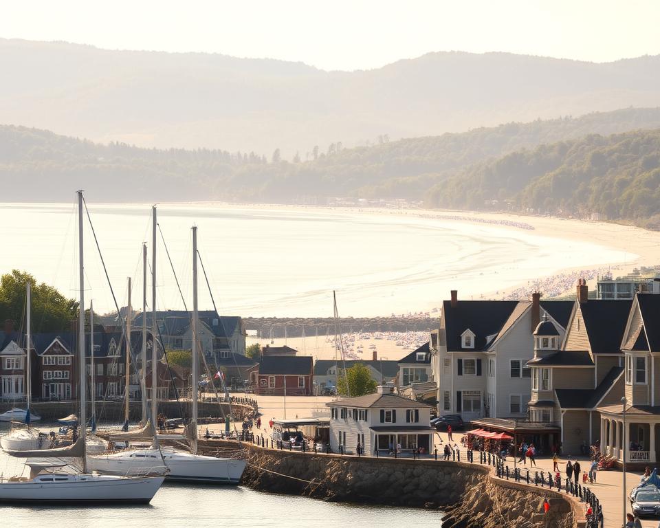 Connecticut Küstenstädte Panorama Connecticut Küstenstädte Panorama