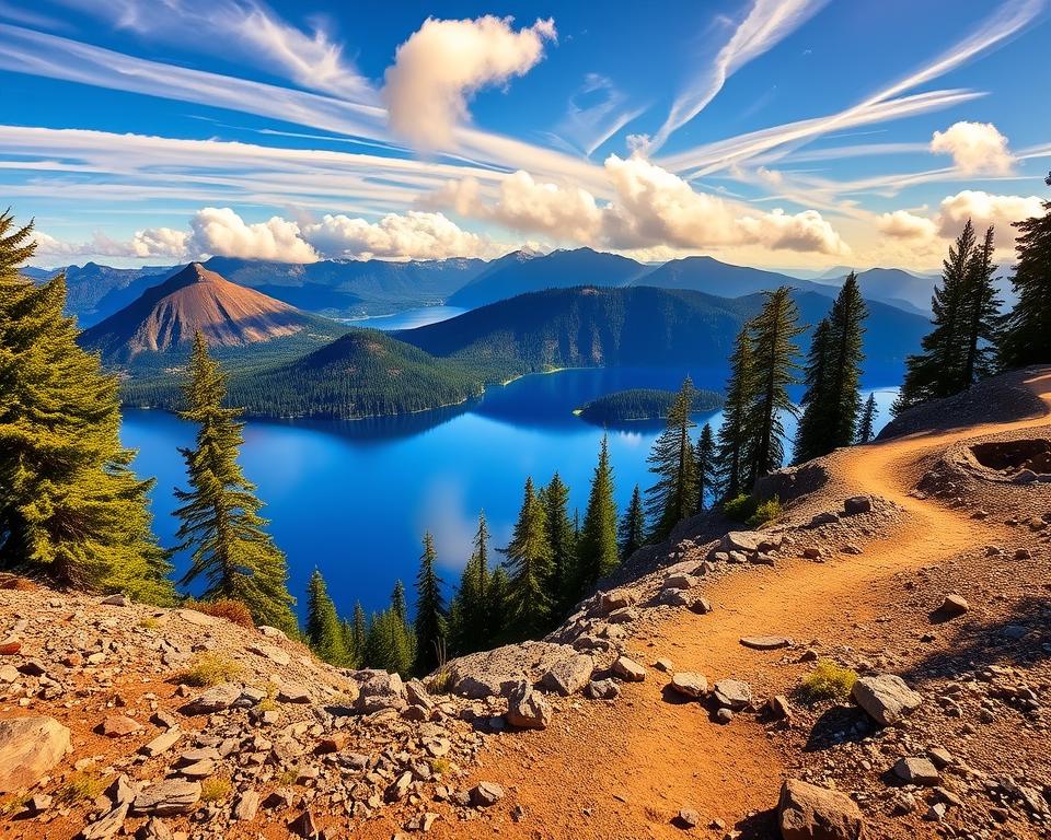 Crater Lake Wanderwege Aussichtspunkte Crater Lake Wanderwege Aussichtspunkte