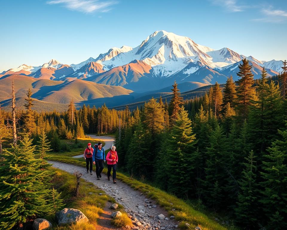 Denali Aktivitäten Wandern