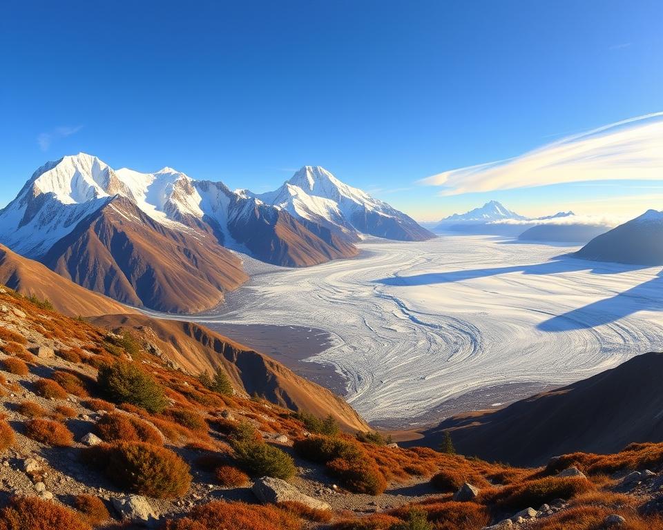 Denali Bergkette Panorama