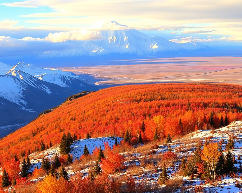 Denali Nationalpark Jahreszeiten