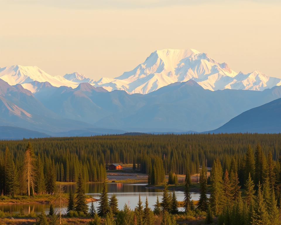 Denali State Park Landschaft