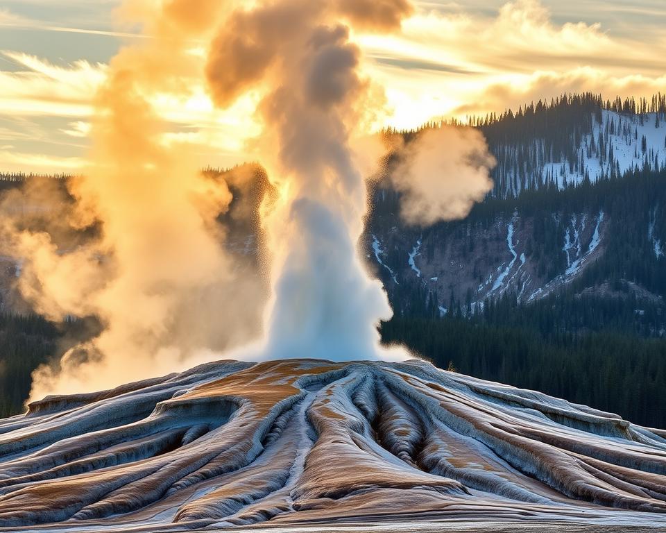 Geysire Yellowstone Naturwunder