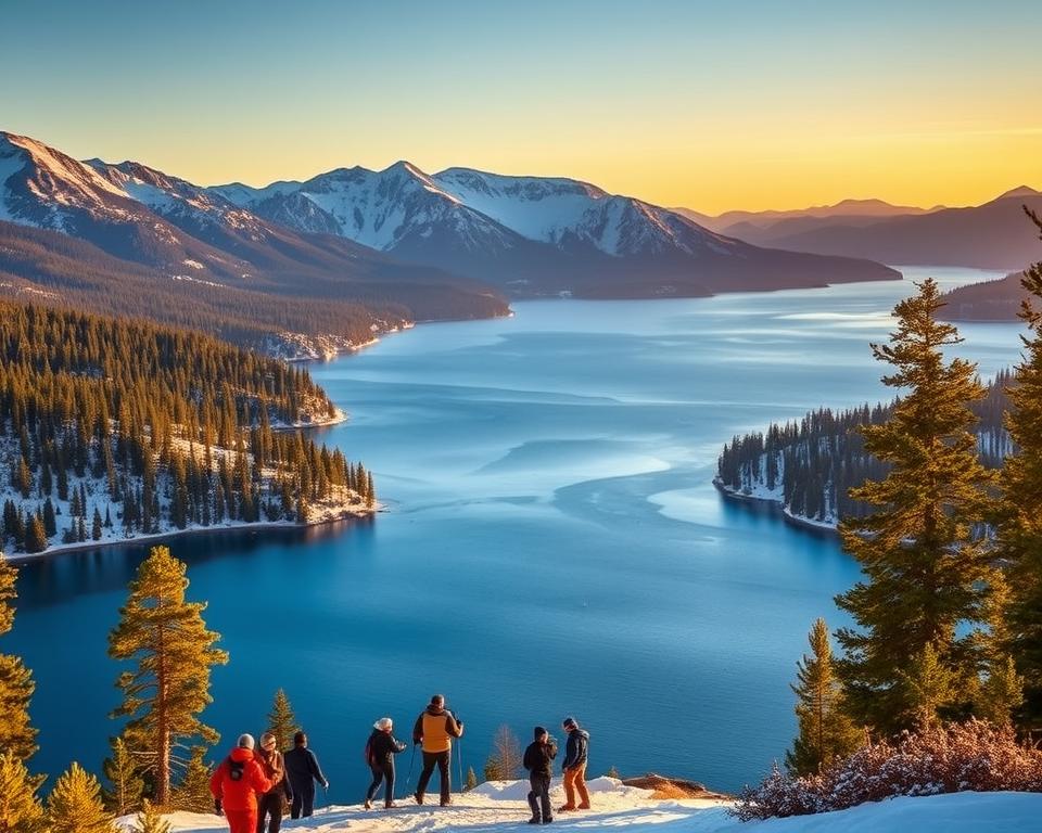 Lac Tahoe Jahreszeiten Aktivitäten