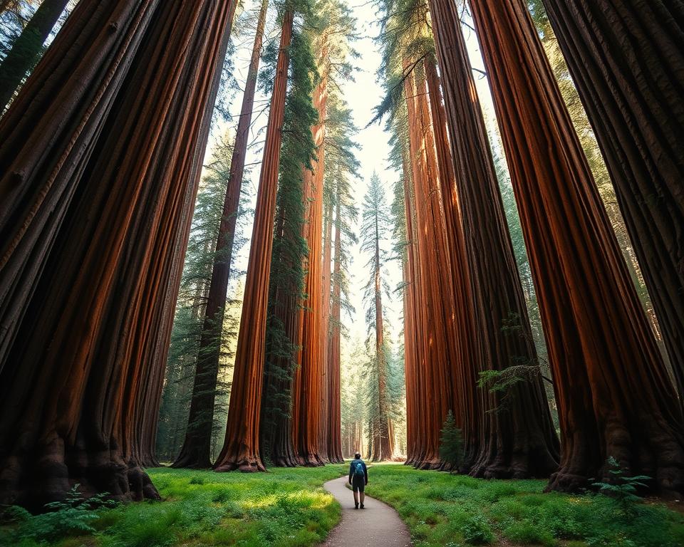 Mammutbäume im Sequoia Nationalpark Mammutbäume im Sequoia Nationalpark