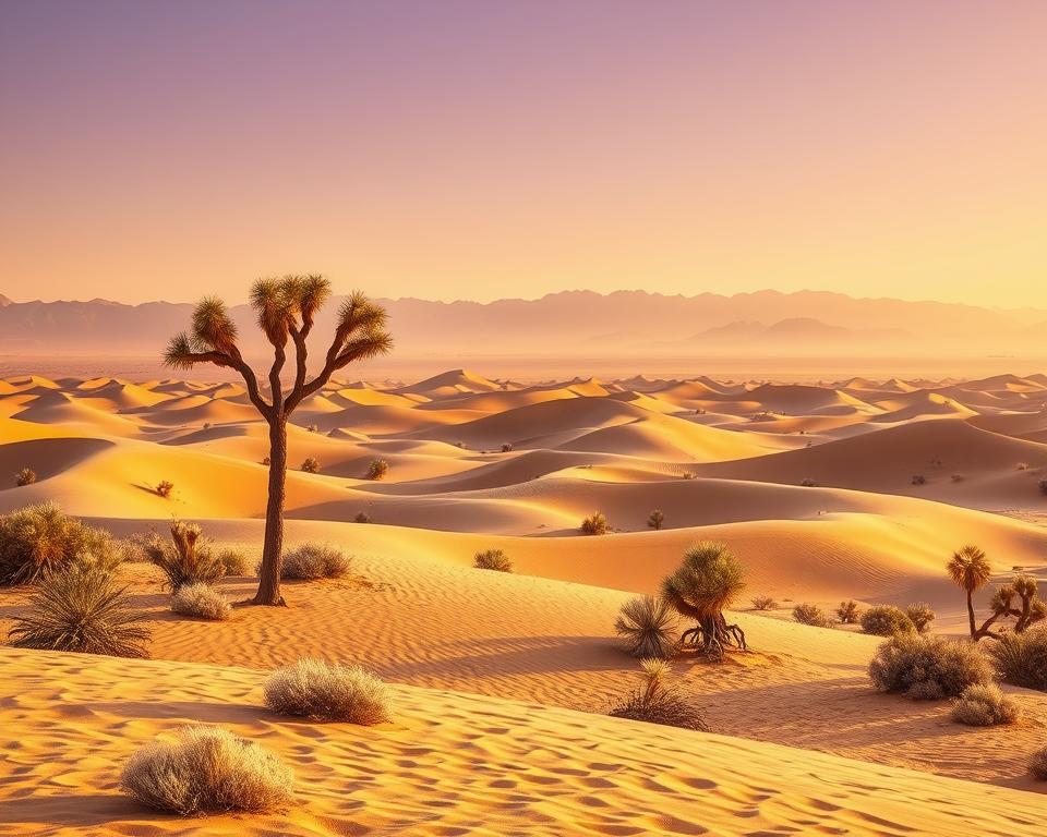 Mojave-Wüste Landschaft