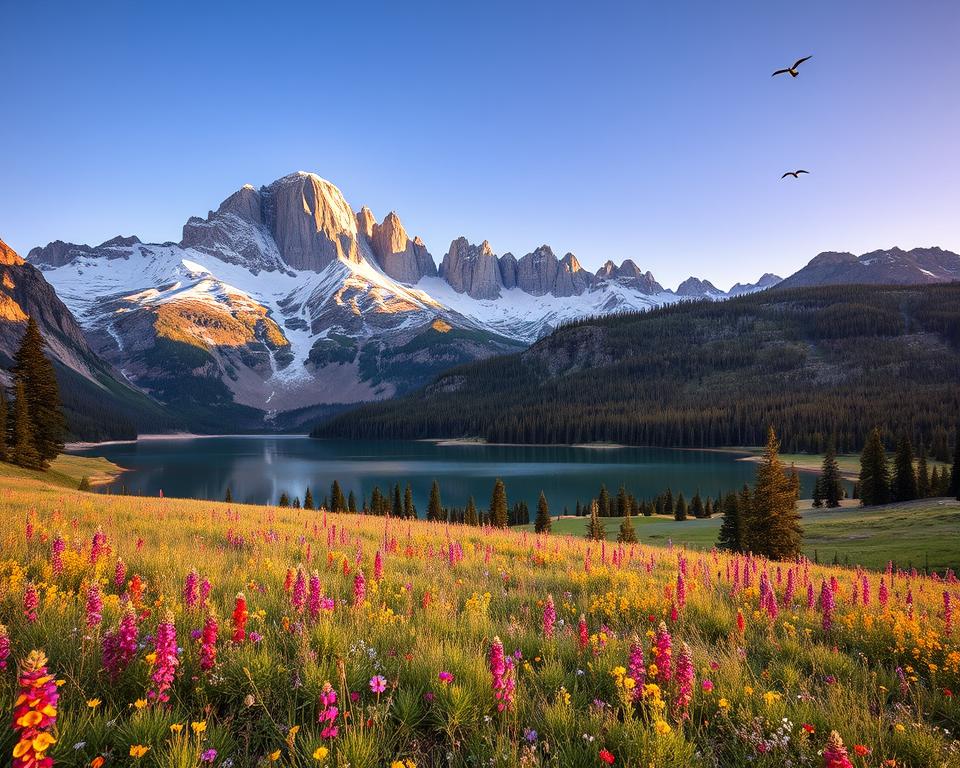 Naturwunder Wyoming Landschaft