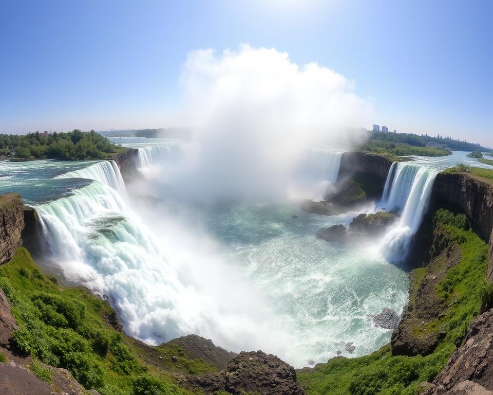 Niagara Falls Wasserfälle Panorama