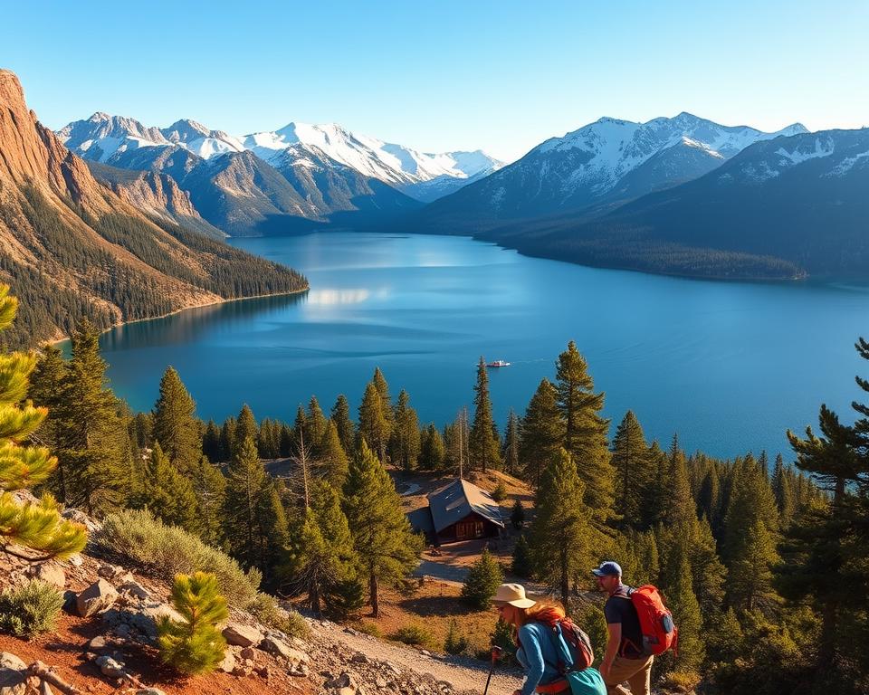 Outdoor-Aktivitäten am Lac Tahoe
