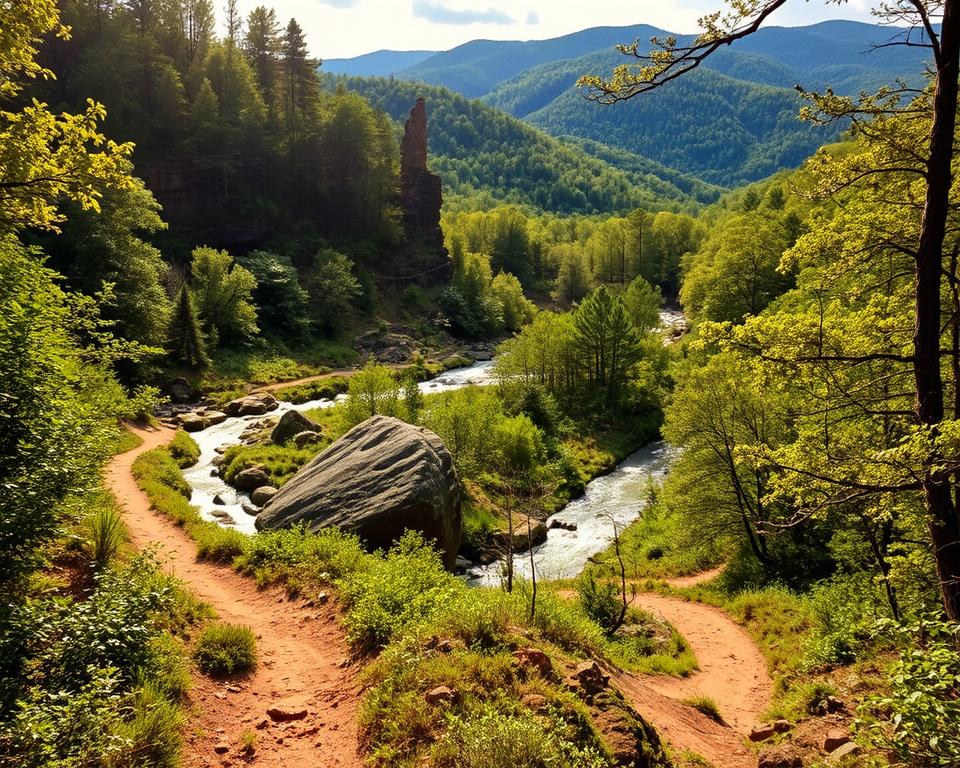Ozark-Gebirge Wanderwege Naturparks
