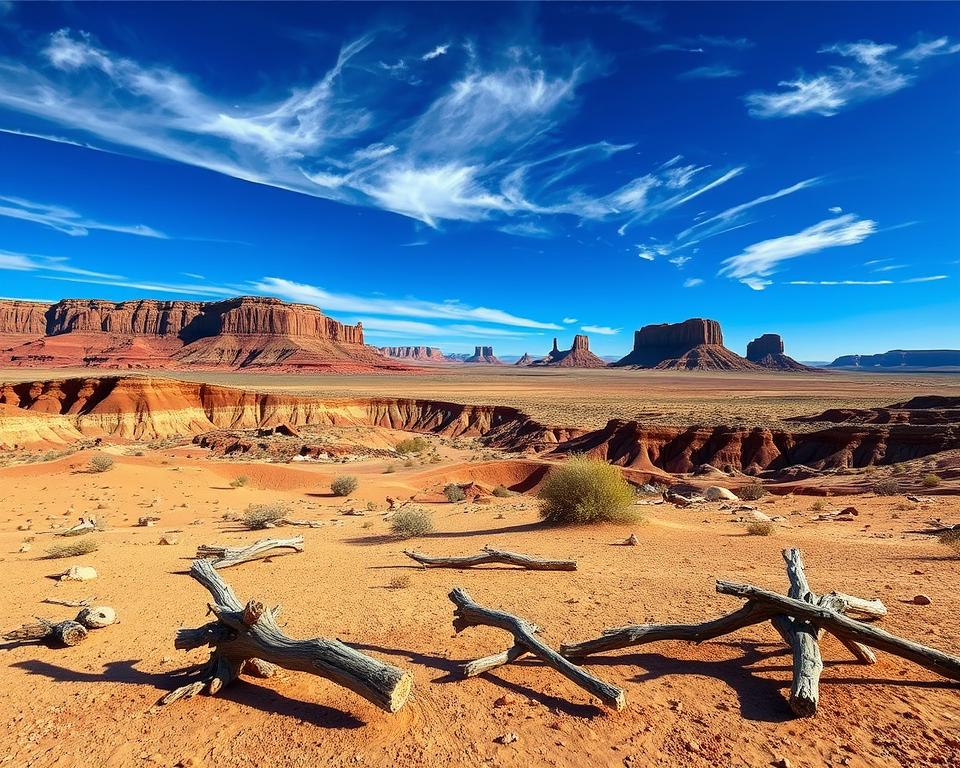 Petrified Forest Landschaft