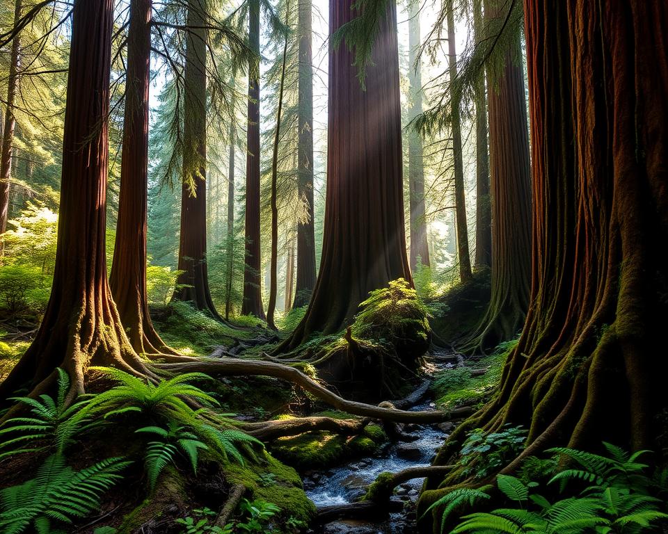 Redwood Forest Ökosystem