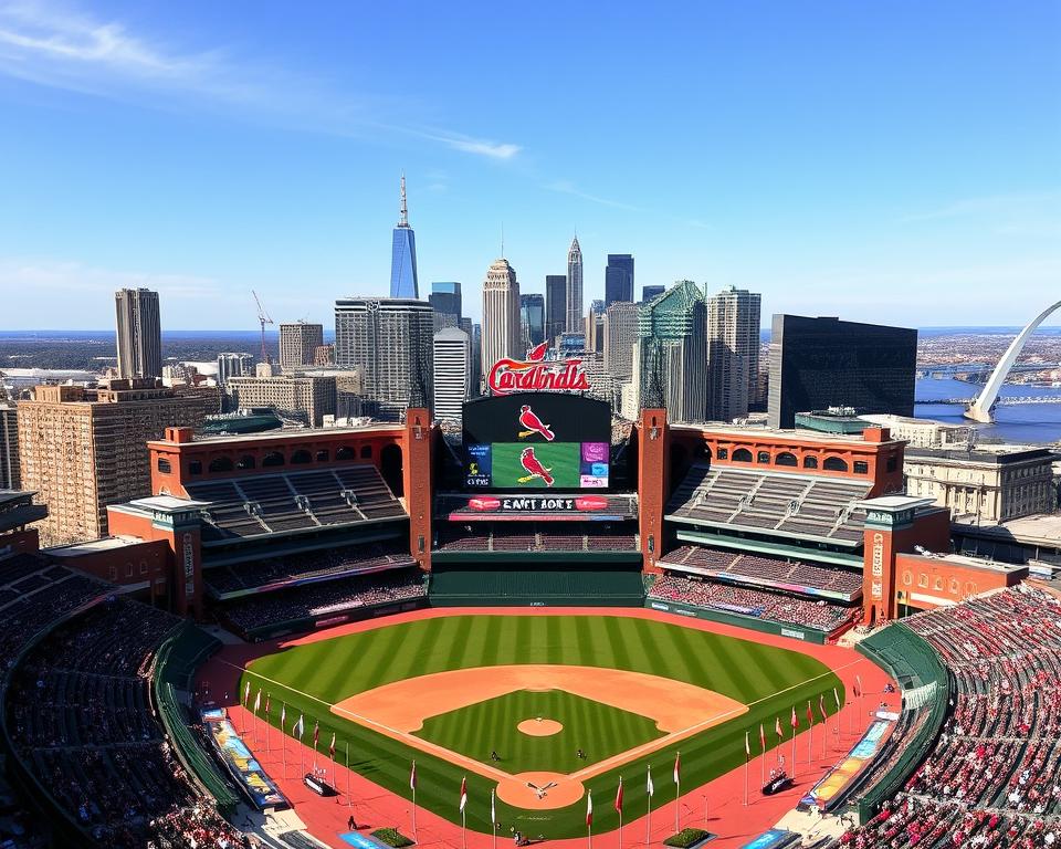 St. Louis Cardinals Baseball Stadion St. Louis Cardinals Baseball Stadion