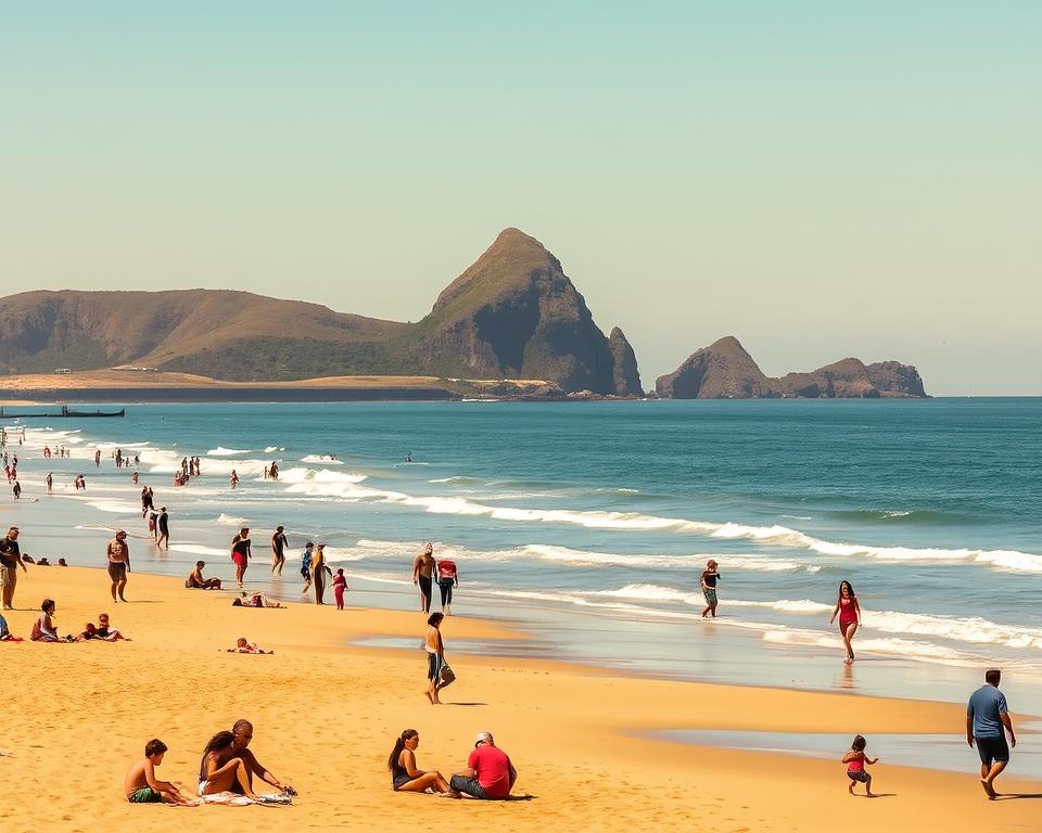 Strandaktivitäten in Morro Bay