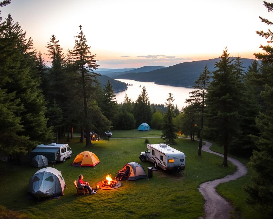 Übernachtung Acadia Campingplätze Übernachtung Acadia Campingplätze