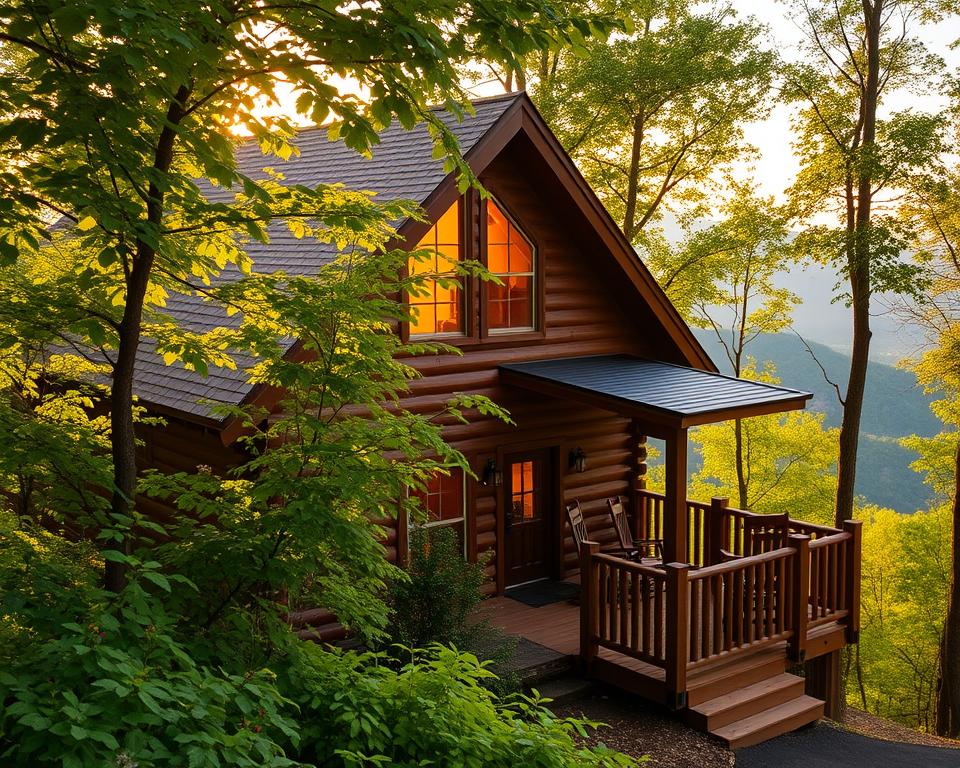 Unterkunft in den Great Smoky Mountains