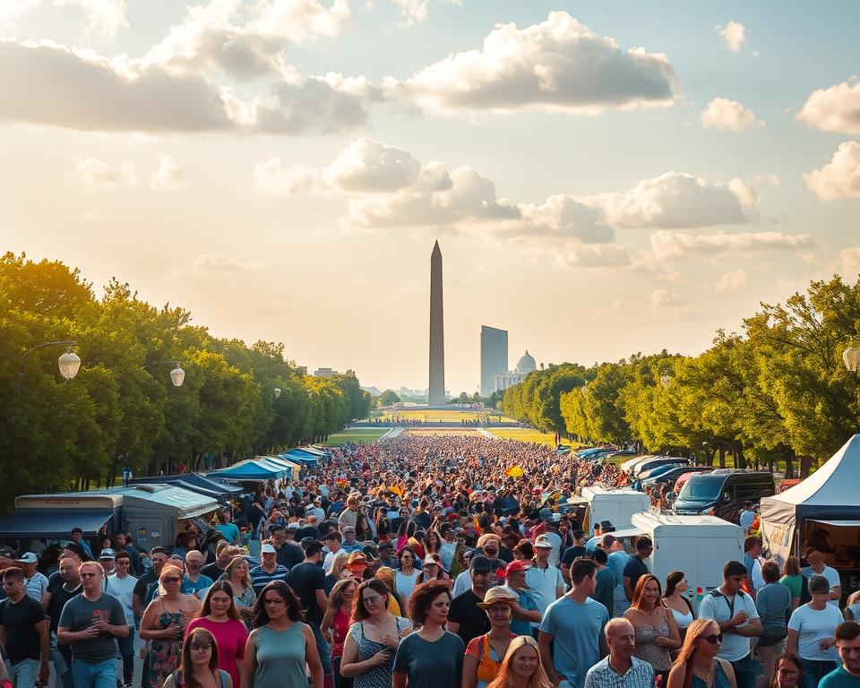 Veranstaltungen auf der National Mall