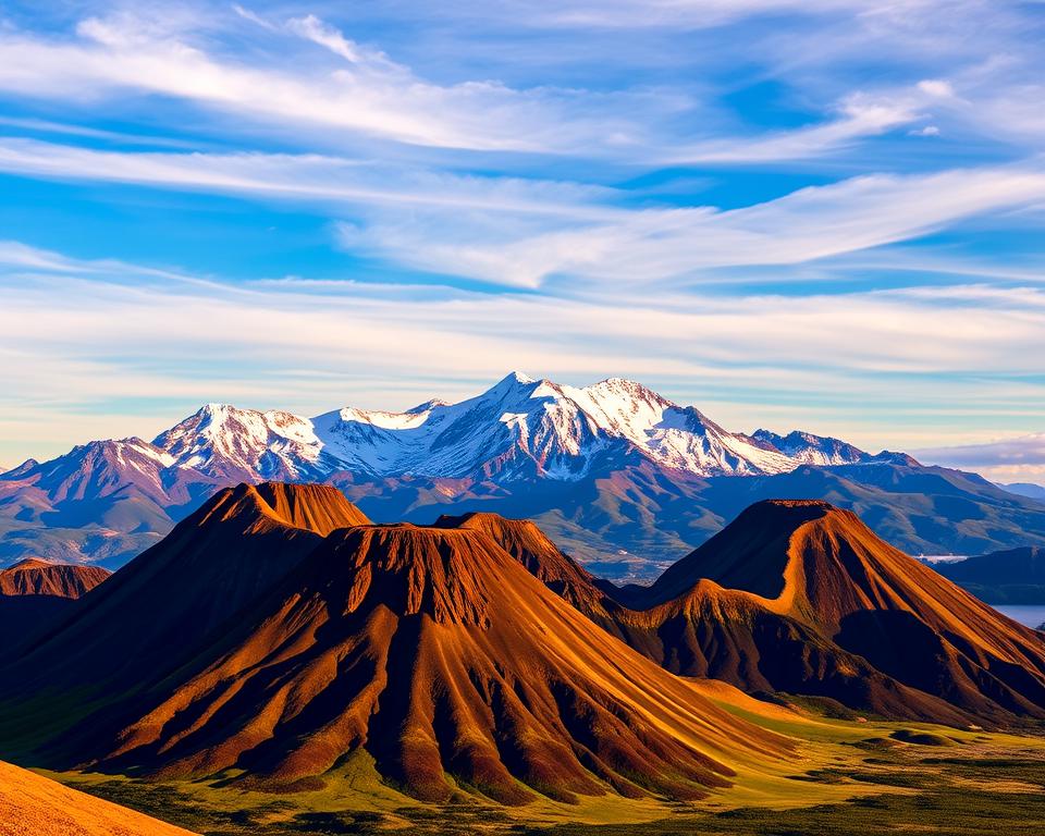 Vulkankette im Katmai Nationalpark Vulkankette im Katmai Nationalpark