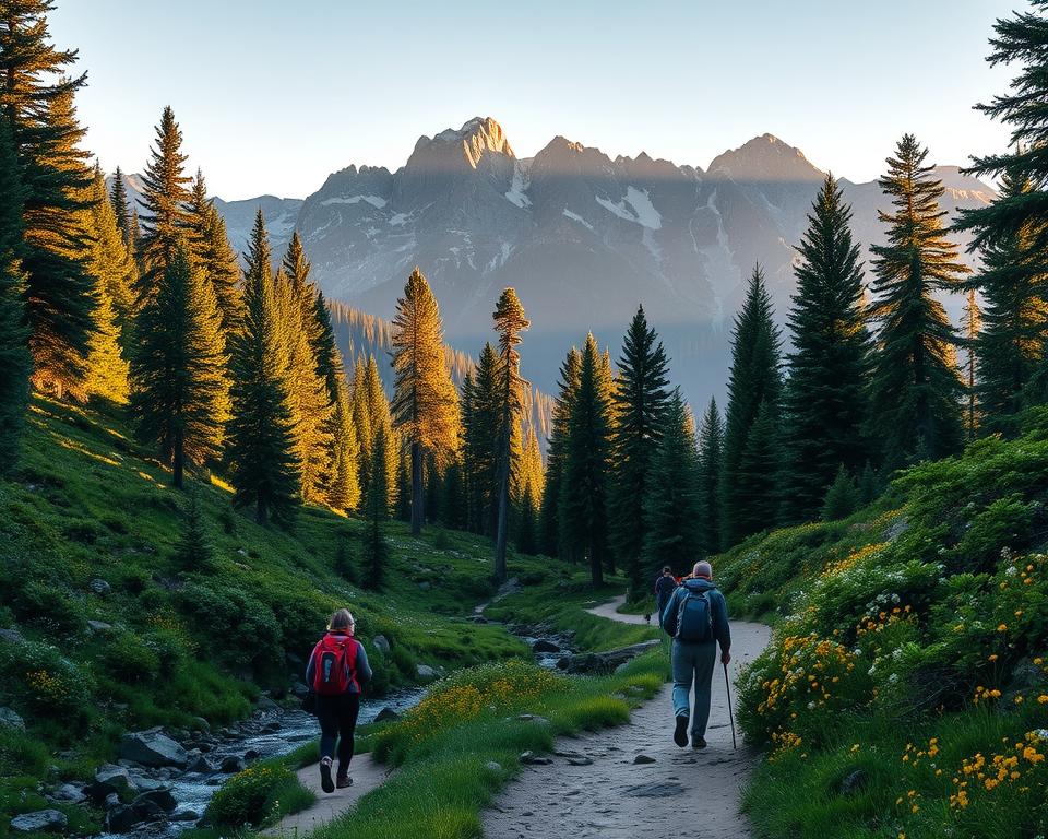 Wandern Wyoming Trekkingrouten