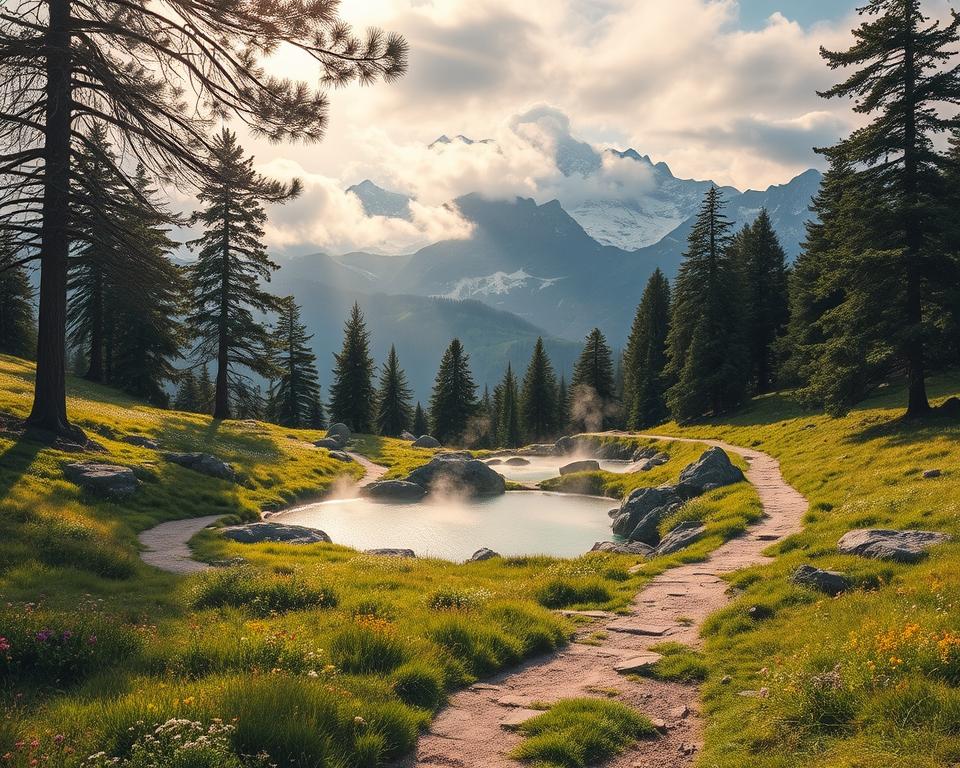 Wanderwege Hot Springs Naturerlebnisse