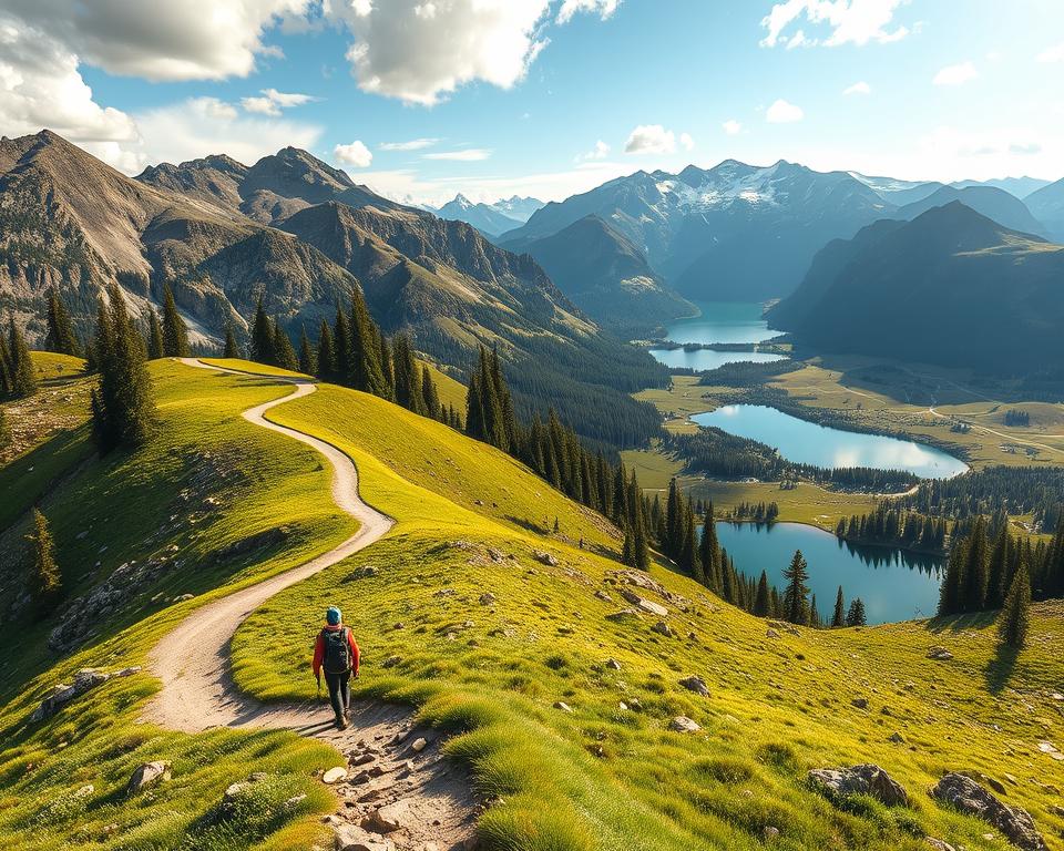 Wanderwege im Glacier National Park Wanderwege im Glacier National Park