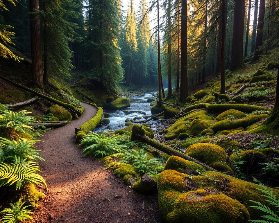 Wanderwege im Olympic National Forest