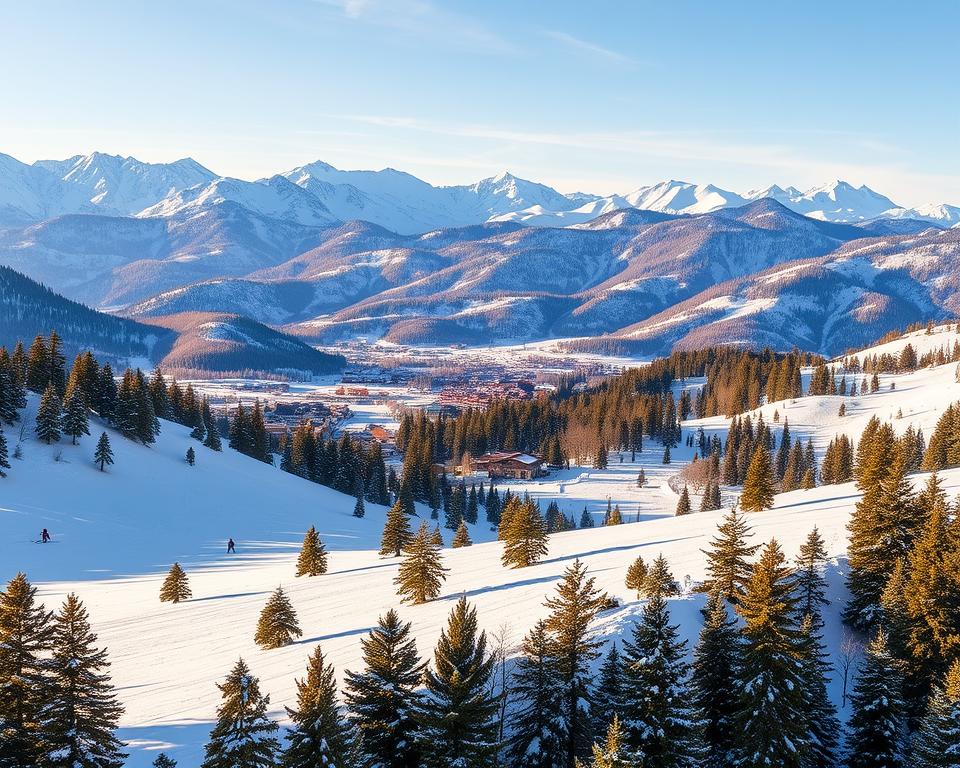 Wintersport Sierra Nevada Skigebiete