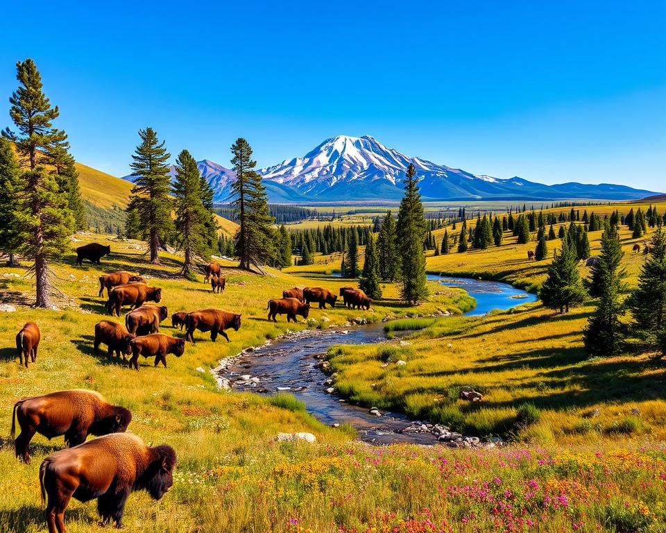Yellowstone Tierwelt und Ökosystem