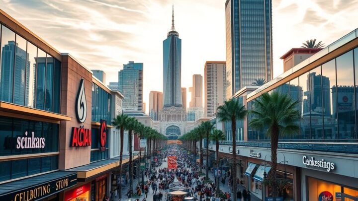 Los Angeles Shopping Center – Einkaufsspass in Kalifornien