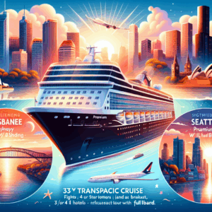 33 Tage Kreuzfahrten Transpazifik - Kreuzfahrt mit der Voyager of the Seas von Brisbane bis Seattle mit Vor- und Nachprogramm All Inclusive