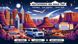 USA-Rundreise Südwesten - Flexible Mietwagen-ab Las Vegas bis Salt Lake City - Nationalparks im Südwesten