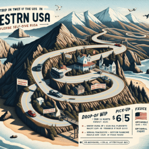 USA-Rundreise - Westen - Flexible Mietwagen-ab/an San Francisco - Durch den Westen der USA