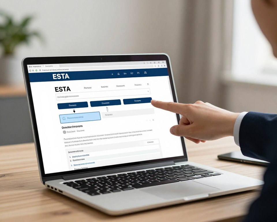 ESTA Online-Antrag Schritt-für-Schritt ESTA Online-Antrag Schritt-für-Schritt