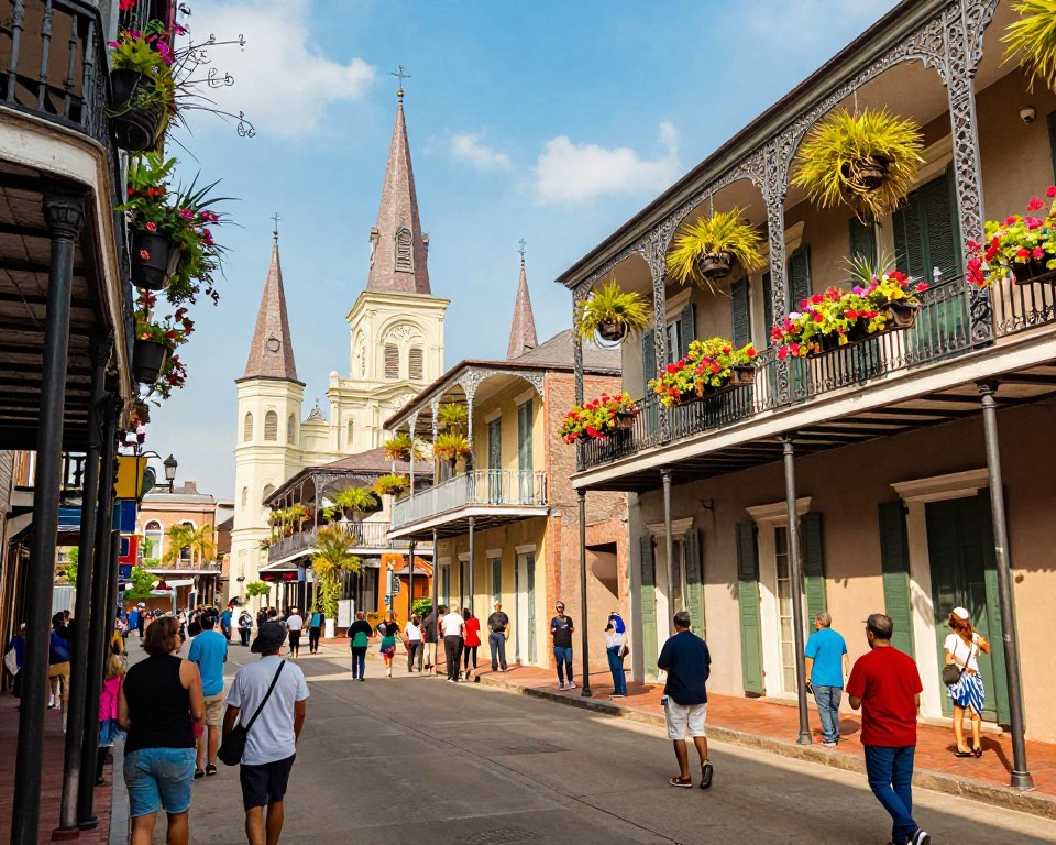 French Quarter New Orleans Architektur
